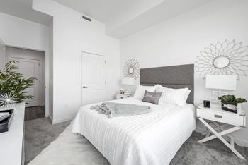 Carpeted bedrooms